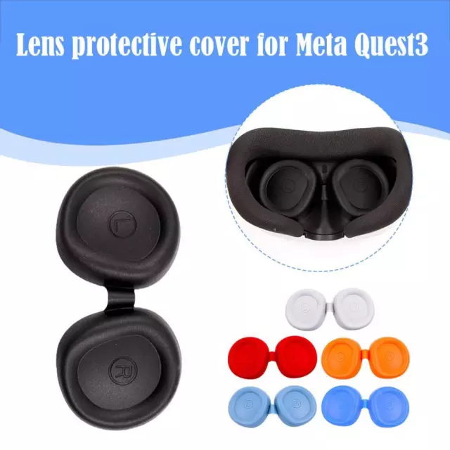 Cubierta protectora protectora de carcasa Vr transparente para Meta/oculus Quest  3, funda protectora protectora de lente de cámara para Quest 3