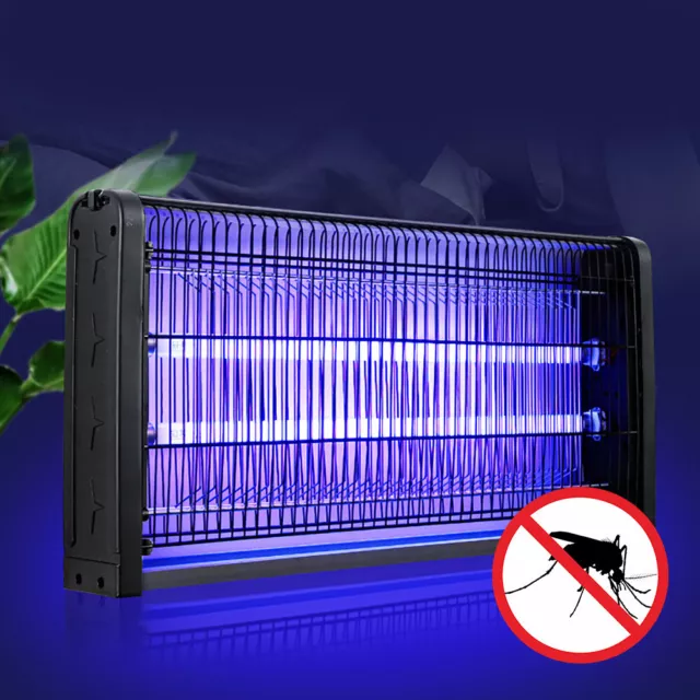 Lampe UV anti moustique, moucheron, mouche et papillon de nuit 50m² PUISSANTE 2