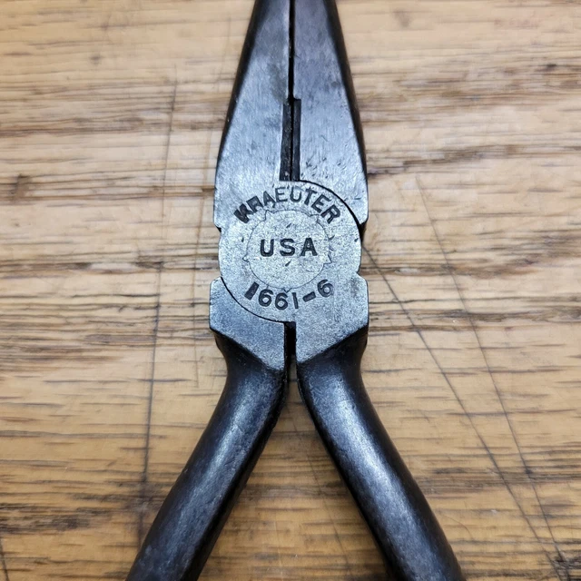 Kraeuter Tools USA Needle Nose Pliers #1661-6