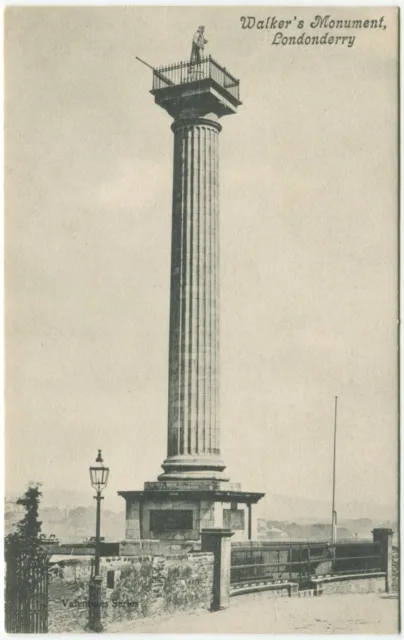 WALKER'S MONUMENT, LONDONDERRY - Co Londonderry Postcard