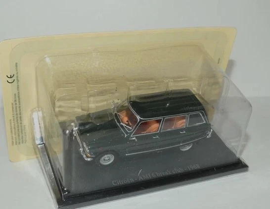 Traktor Unic Zu 120 + Anhänger Tür Auto + 4 Citroen DS Micro NOREV 1/86