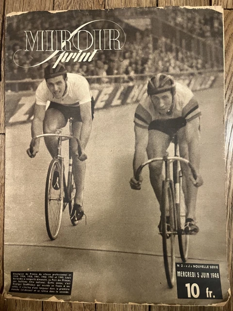 Miroir Sprint N°65 Du 19/08/1947 - Athlétisme, Football (Hansenne, Chef D'Hôtel)