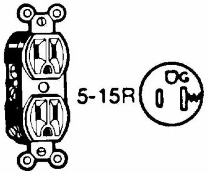 Leviton 5014-ISP 15 Amp, 125 Volt, Receptacle Duplex, 2-Pole, 3-Wire,...