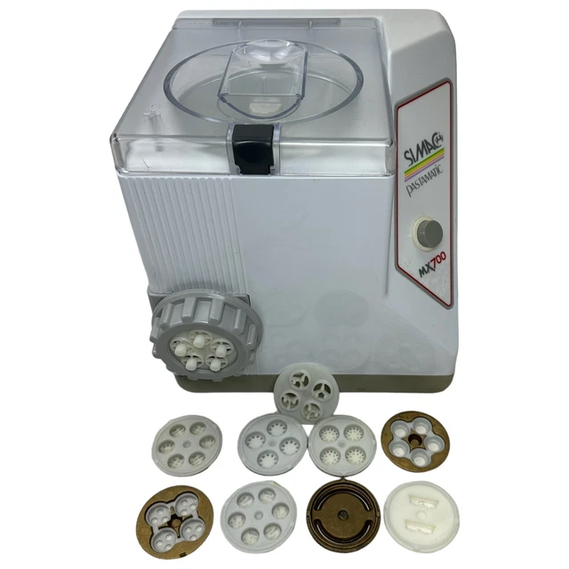 Simac PastaMatic MX700 Automatic Electric Pasta Maker w/ Accessories Italian