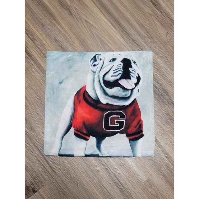 University of Georgia Bulldogs Double-sided Square Pillow Case Sham