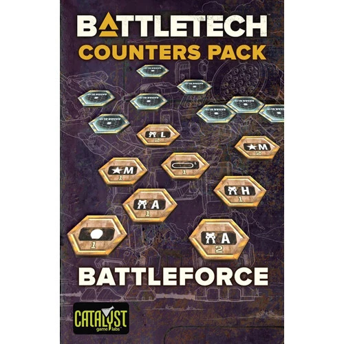 CAT35190 CATALYST GAME Labs BattleTech Battle Force Counters Pack