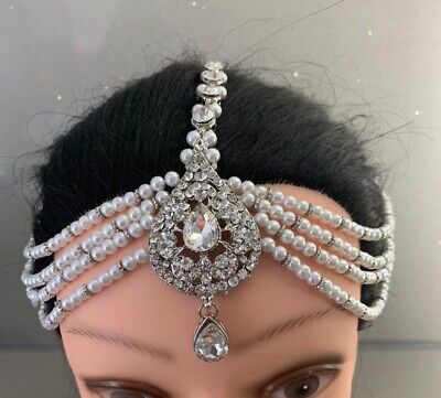 Headbands Jewellery And Hair Accessories Wedding Head Chain at Rs 1850/set, Maang Tikka in Mumbai