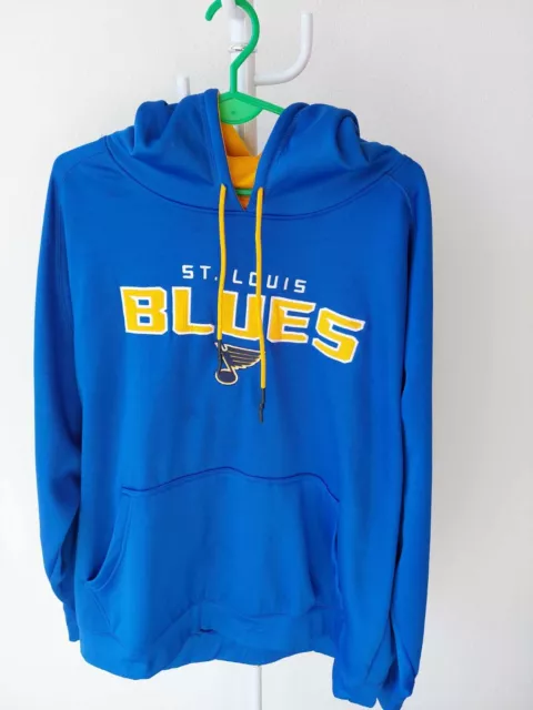 ST. LOUIS BLUES Hoodie, NHL, Size XXL, Used, Occasional!!! £34.50 -  PicClick UK