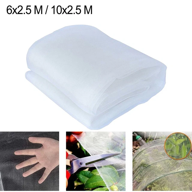 Filet antiparasitaire de qualité supérieure pour arbres fruitiers 10 x 2 5 m l