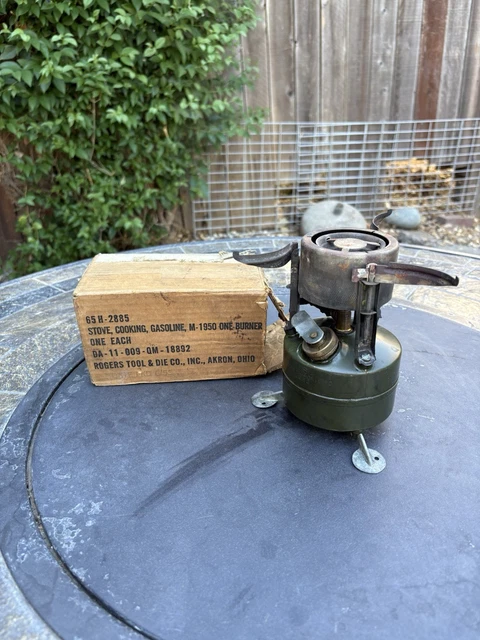 Ww2 Stove NOS 1952 YUKON M-1950 MILITARY Multi-Fuel TENT CAMP