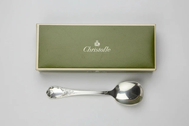 Lot De 6 Cuillères Christofle Grandbourg Louis XV - Métal Argenté
