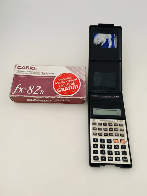 CASIO FX 82B WITH Box EUR 30 00 PicClick FR