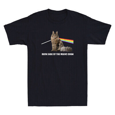 Dark Side Of The Maine Coon Cat Kitten Pet Animal Lover Novelty Men's T-shirt
