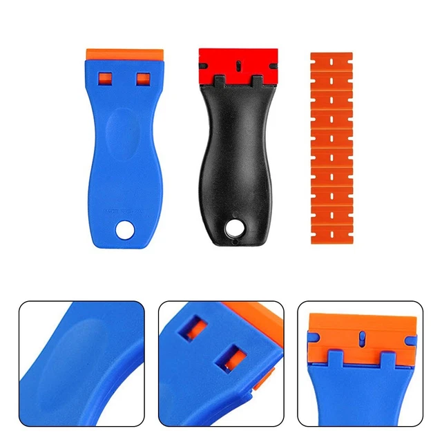Scraper Tool Plastic Blades 10 Pcs/Batch Blade Scraper Sticker Removal