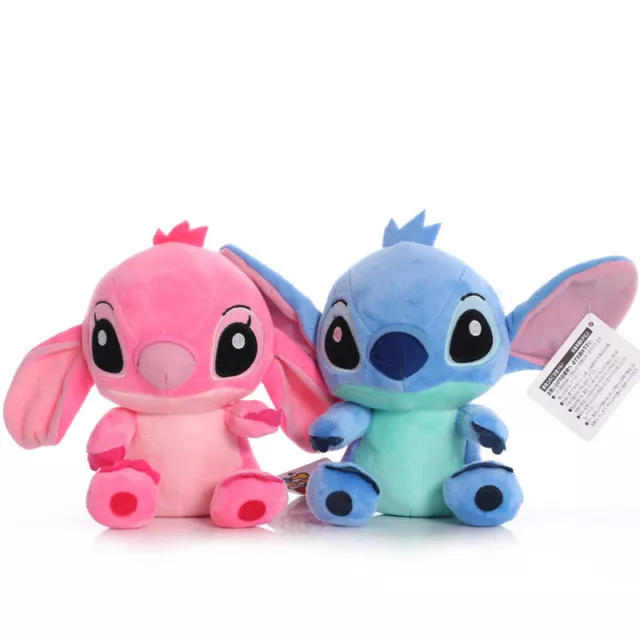 Hot 20CM Cute Lilo & Stich Plush Toy Soft Stuffed Doll Figure Kids BirthDay