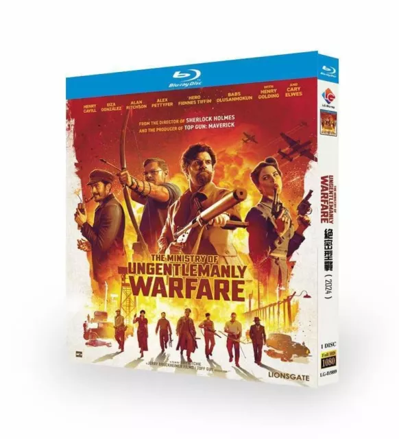 THE MINISTRY OF Ungentlemanly Warfare (2024) Bluray BD 1 Disc Series