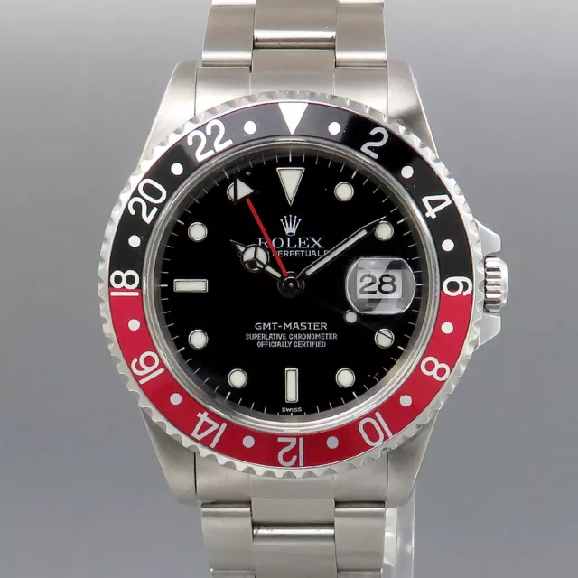 ROLEX GMT MASTER 16700 Coca Cola solo acciaio serie U dal 1998 EUR