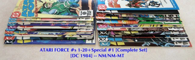 ATARI FORCE #s 1-20, Special 1 (DC 1984-1986) - Full Set - NM/NM-MT