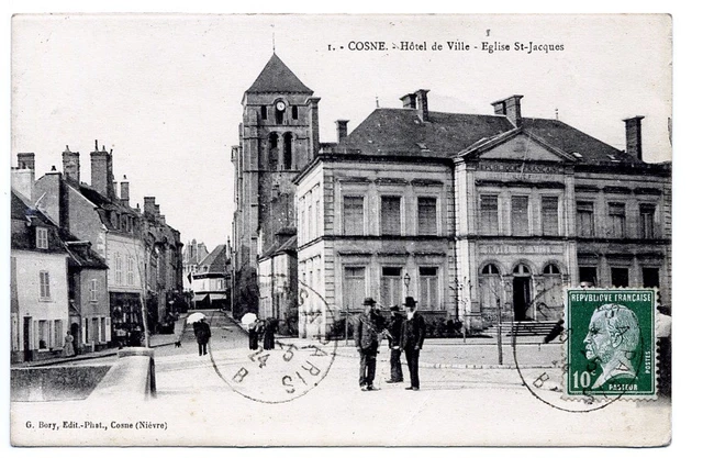 (S-118739) FRANCE - 58 - COSNE COURSE SUR LOIRE CPA BORY G. ed.