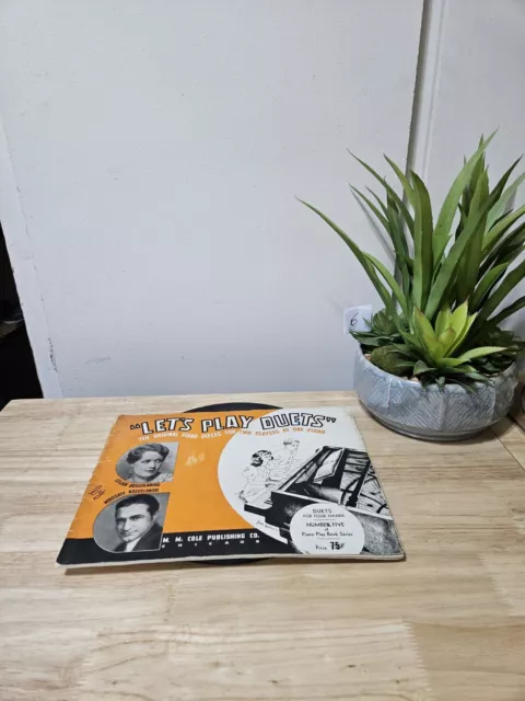"Let's Play Duets" by Lillian And Moissaye Boguslawski Piano Book 1938