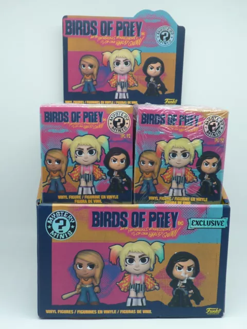 FUNKO Présentoir neuf de 12 figurines Birds of Prey Mystery Minis Exclusive