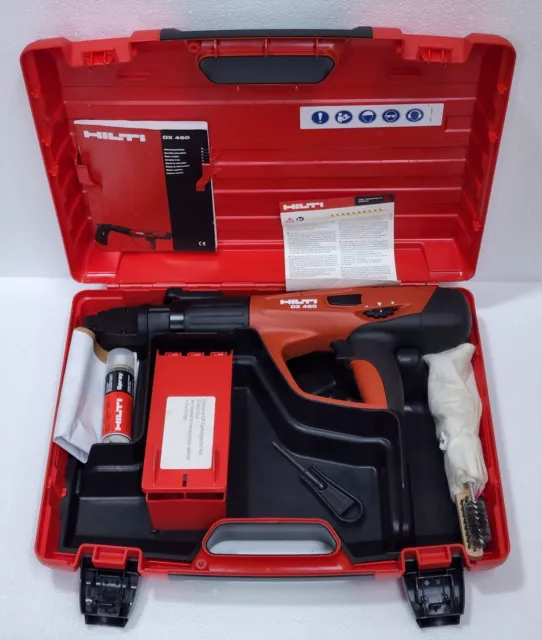 Hilti Dx 460-F8 Powder Actuated Fastening Tool 305174 (New, As Pictured)
