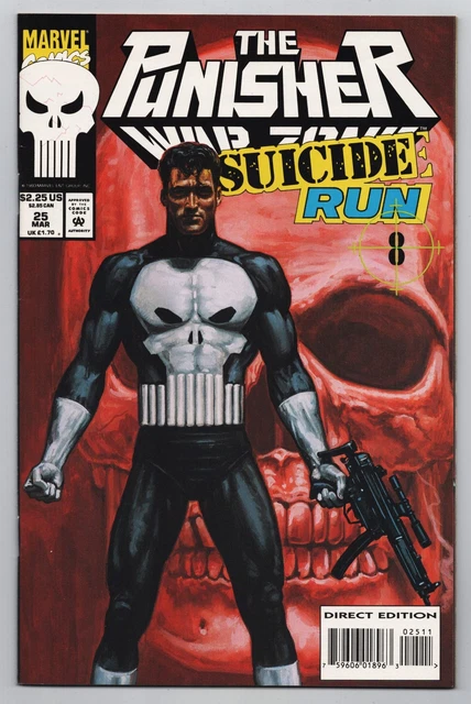 Punisher War Zone #25 Suicide Run (Marvel, 1994) VF/NM