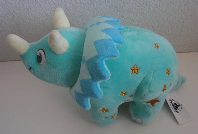 Disney’s Animal Kingdom Dinoland Blue Triceratops Dinosaur Plush