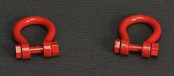 YCC - Set of 2 Shackles 500 Tons Red - 1/50 - YCC638-1