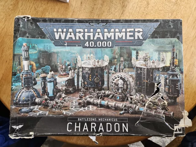 Warhammer 40k Battlezone Mechanicus Charadon Terrain Game Boards Incomplete