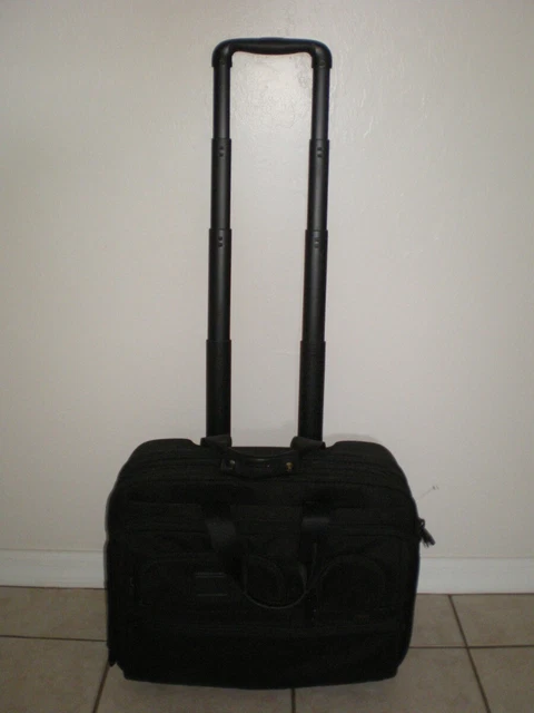 Tumi Laptop/Carry On/Overnight Roller Bag — Ballistic Nylon — Telescoping Handle