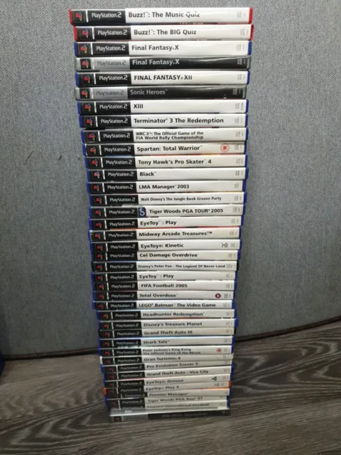 Huge PlayStation 2 PS2 Bundle Job Lot