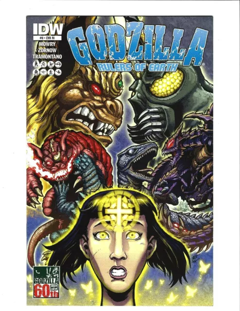 Godzilla Rulers Of Earth #9 Cvr Ri Feb. 2014 Cover By Matt Frank 10.0 Gem Mint!