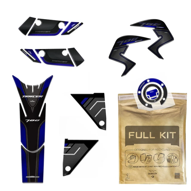 Kit Adesivi Gel 3d Serbatoio Paraserbatoio moto compatibili Yamaha Tracer 700