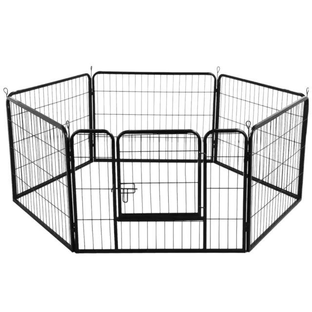 Dog Pen Heavy Duty Puppy Whelping Run Dog Cage Animal 10 Sizes Indoor Outdoor
