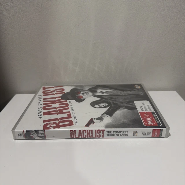 THE BLACKLIST SEASON 3 - James Spader Brand New Sealed DVD Region 4 ...