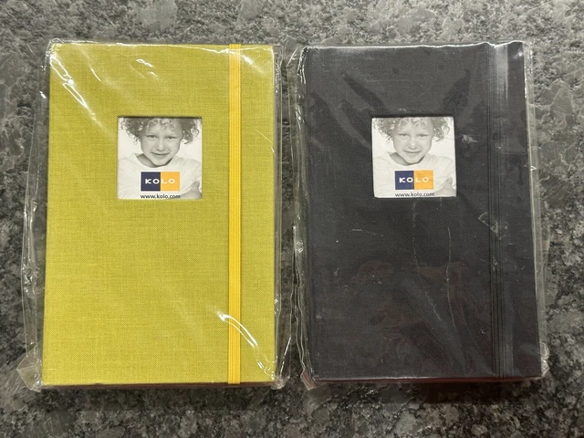 VTG Retired Sealed KOLO Cabrio Lot of 2 Notebooks Scrapbook 5 7/8 X 3 7/8