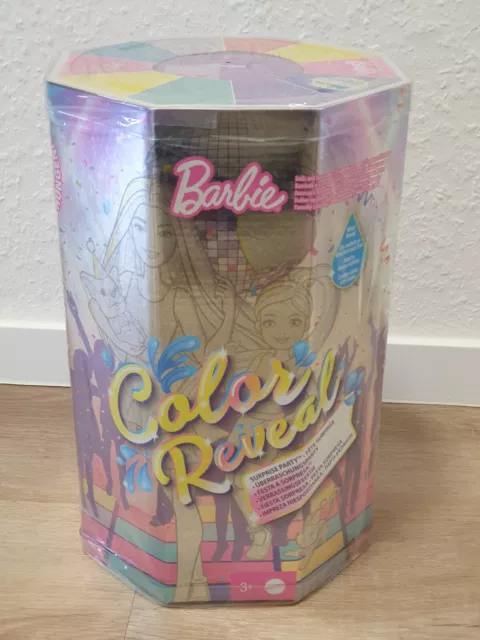 Barbie Color Reveal Surprise Party 50+ Teile XXL Set  Überraschungsparty Puppe