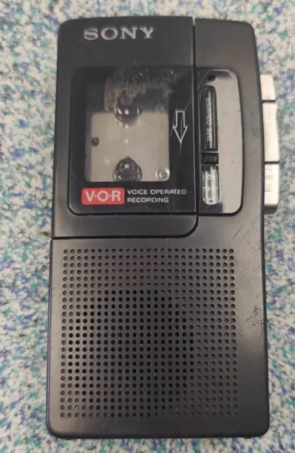 Sony M-550V VOR Microcassette Tape Voice Recorder VTG Dictaphone