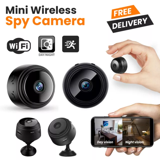 HD 1080P Mini Wireless Hidden Spy Camera Wifi IP Home Security DVR Night Vision