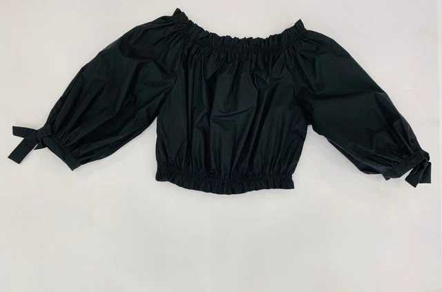 Camicia Con Arriccio Mod. Corto Naida Da Ragazza Colore Nero Naca062