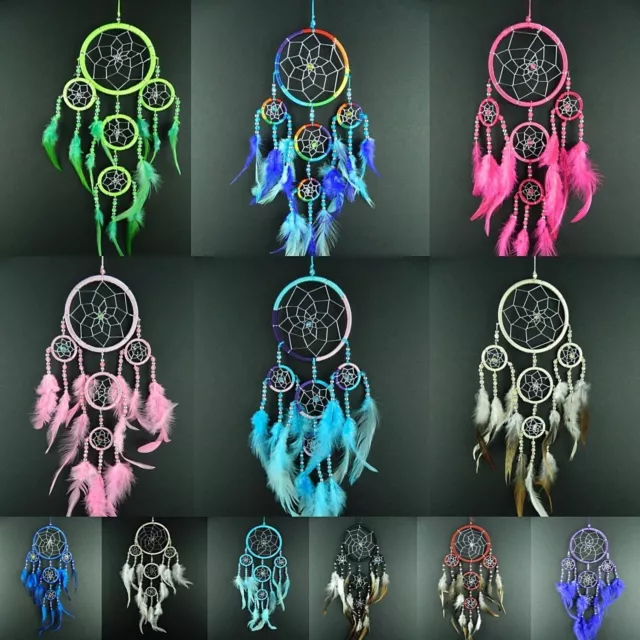 Boys Dream Catcher Girls Dreamcatcher Bedroom Nursery Decor Wall Hanging Gift