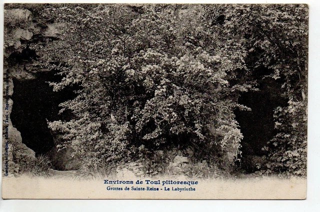 PIERRE LA TREICHE - Meurthe et Moselle - CPA 54 - les grottes de Ste reine