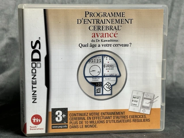 J - 5707 | Jeux Nintendo DS Programme d'entrainement cérébral du Dr
