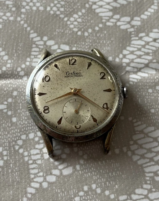 Lotto Di 6 Steli Per Orologi Certina Kurth KF 330 E Ronda 1729 – Ricambi NOS