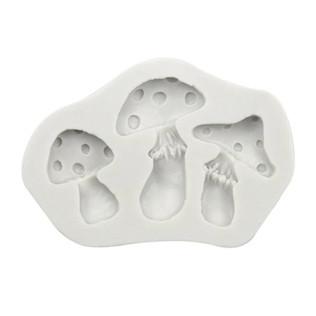 Mushroom Silicone Mold Mushroom Cake Mold Vegetable Fudge Candy Dessert Mold