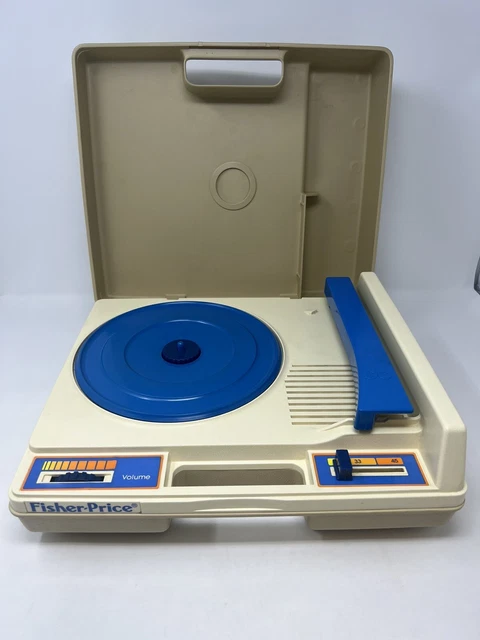 Fisher Price Vintage 825 Kids Record Player Phonograph Turntable 1978 - Tested