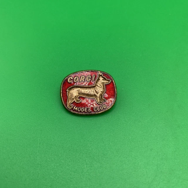 Insigne émaillé Original Corgi Model Club - Années 60 - 22x22 Mm - Fattorini & Son