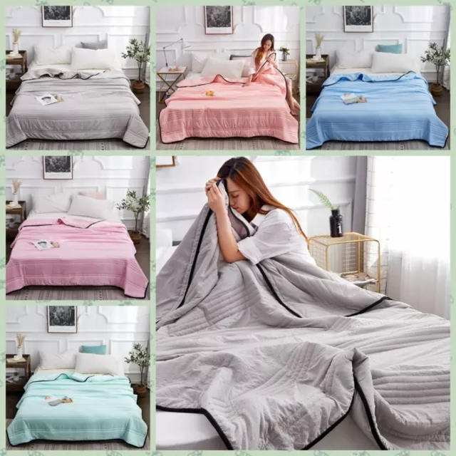 Breathable Quilt Lightweight Comforter Cool Air Condition Quilt  Office Nap