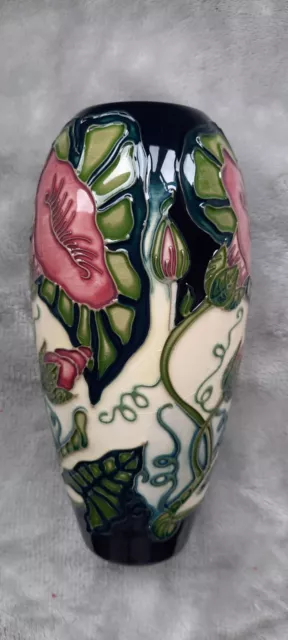 Moorcroft Vase decorated in Convuluous design - Collectors Club Special Edition